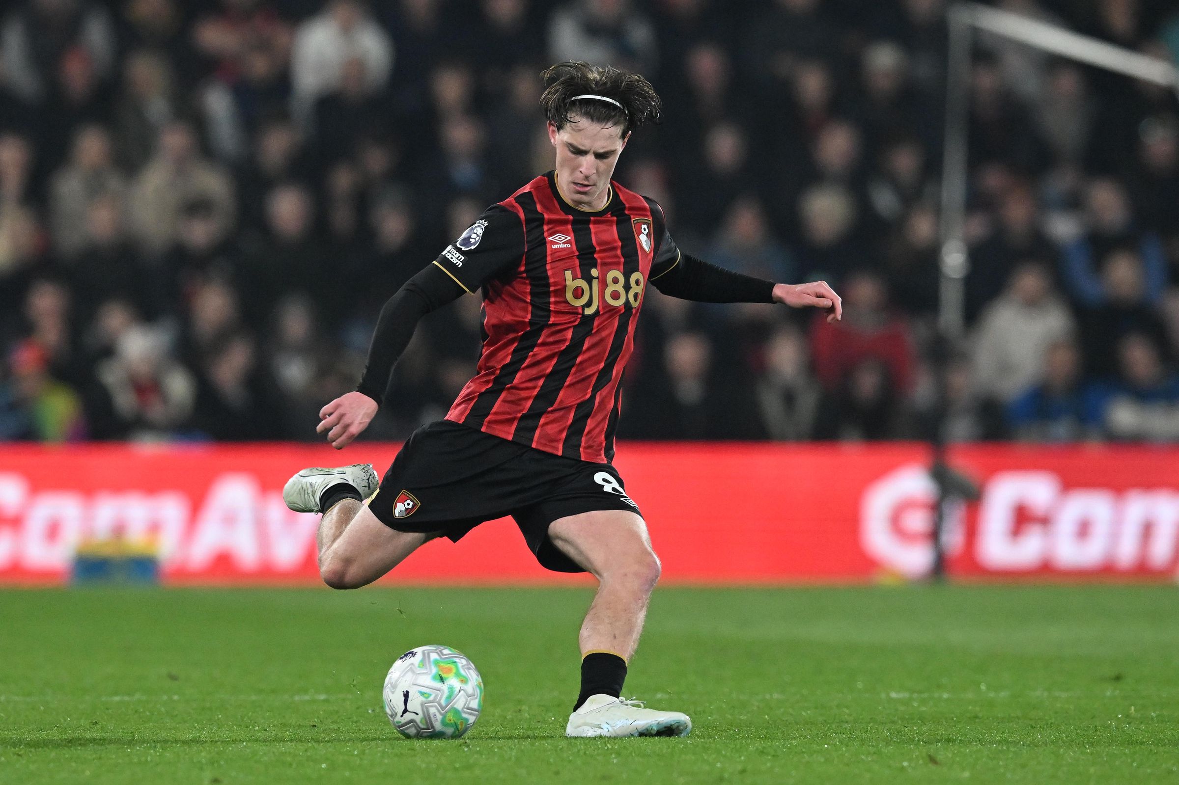 Alex Scott in action for Bournemouth